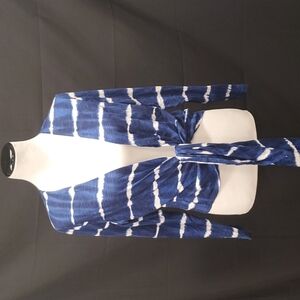 Kim Gravel Belle Tie Dye Top SZ SM